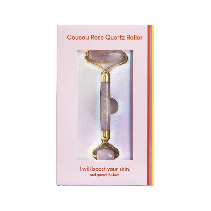 The Coucou Club – wholesale Face/beauty roller – Coucou Rose Quartz Roller