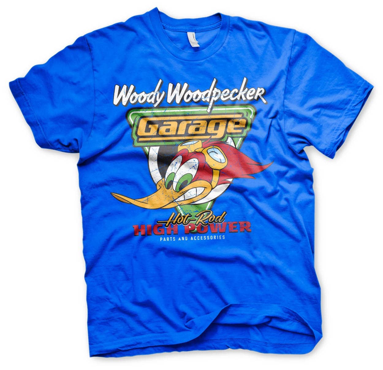 Hybris Production AB - Wholesale Screen Printed T-Shirt - Unisex - Woody Woodpecker Garage T-Shirt4