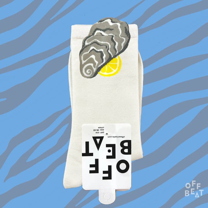 Chaussettes Pop-out Oyster I Vente en gros pour la vente par Offbeat