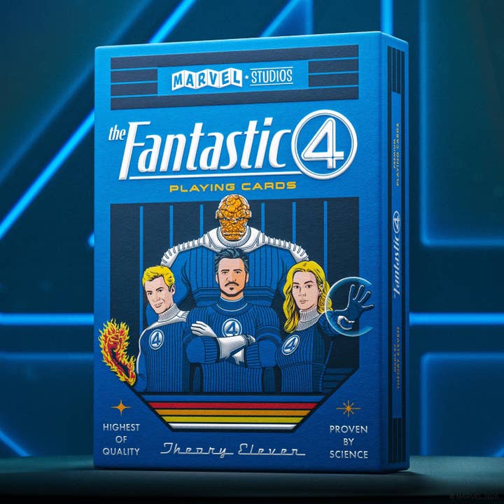 Cardshouse - Wholesale Playing Cards - the Fantastic 4 Playing Cards Theory111