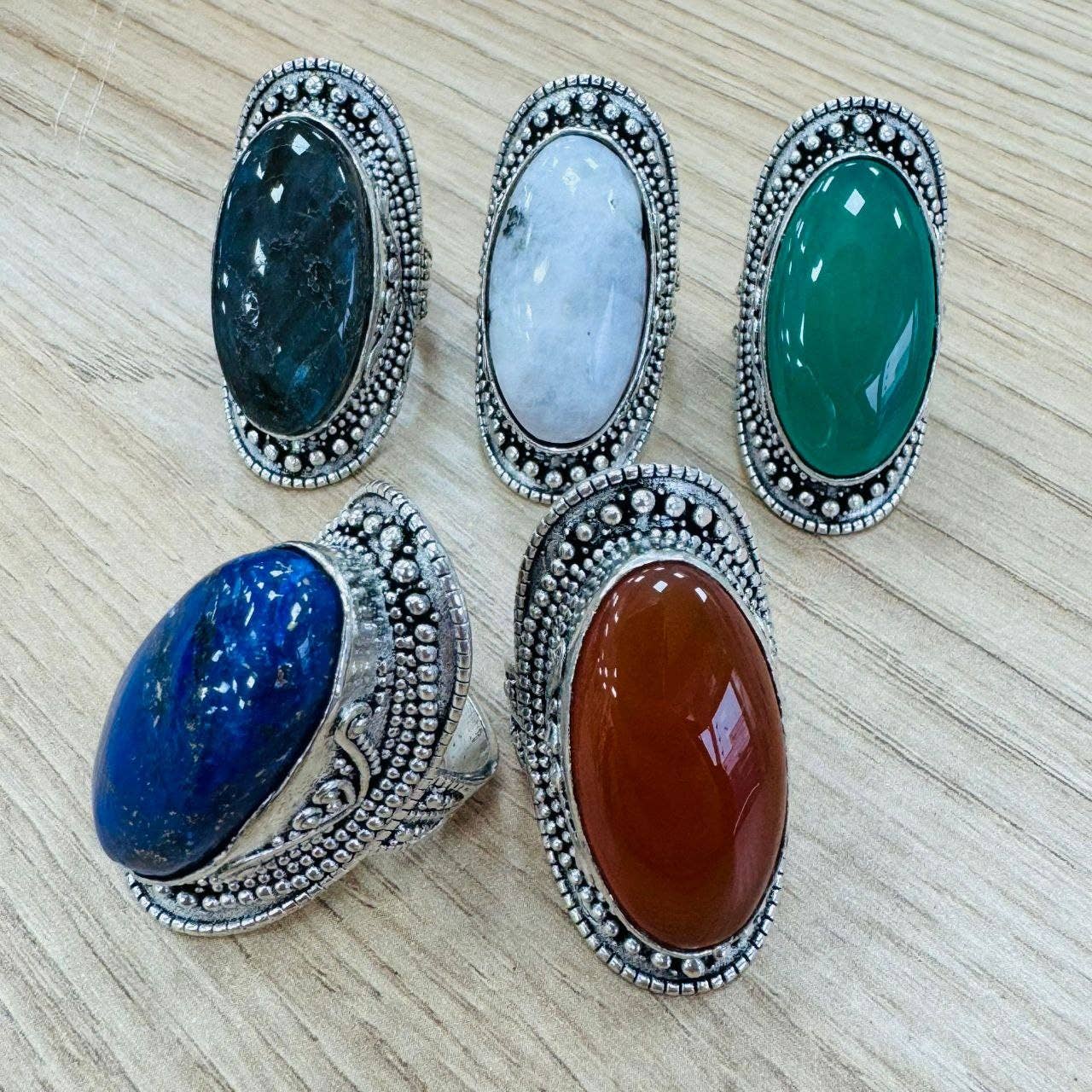 Hecho a mano - Wholesale Cocktail/Statement Ring - XXL rings7