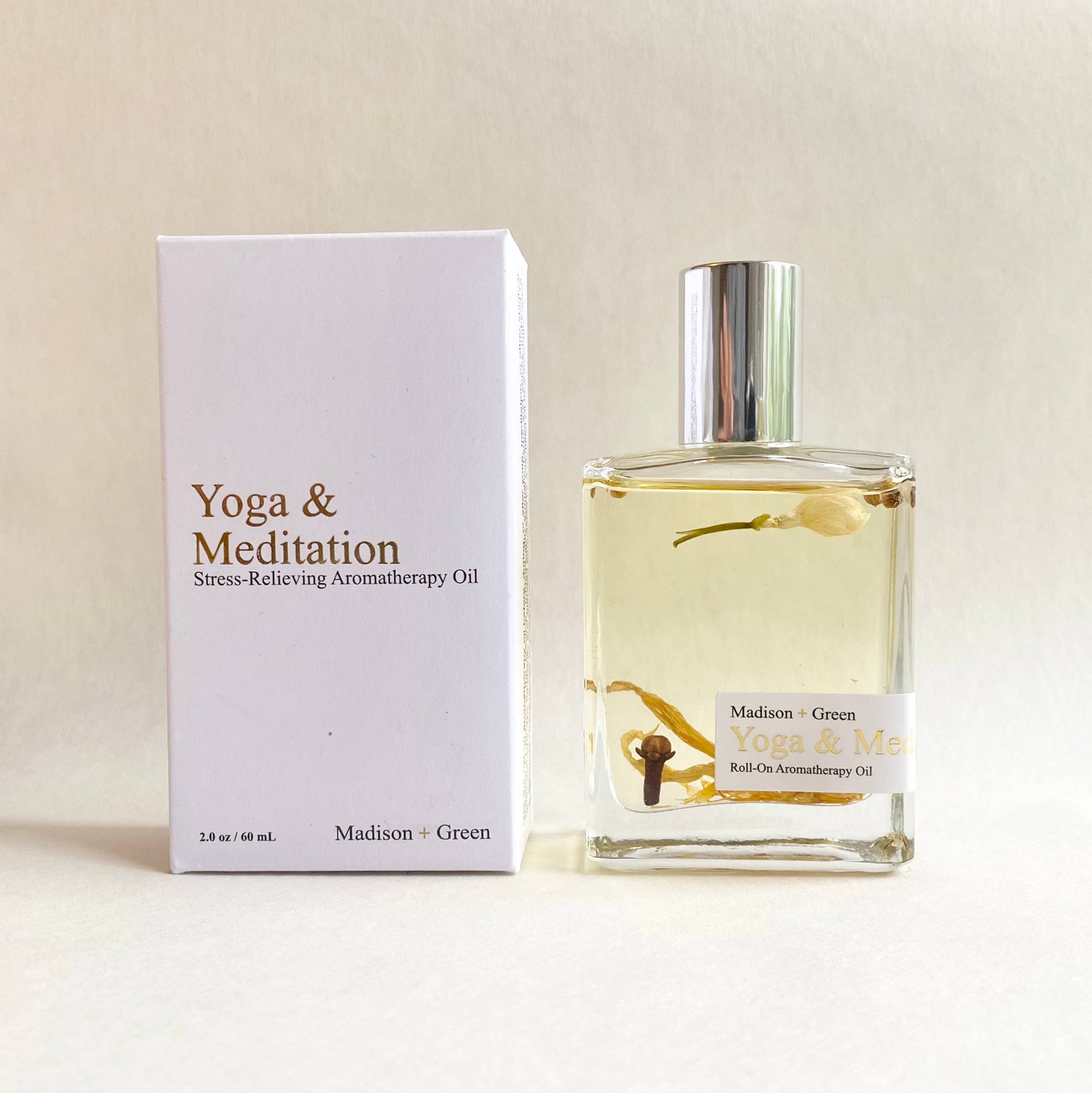 Madison + Green - Wholesale Bath/Body Oil - "Yoga & Meditation" - Aromatherapy Body Oil2