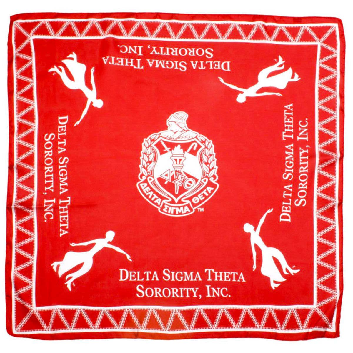 Rouge Foulard carré rouge Fortitude DST Sorority Lady en vente sur Faire1