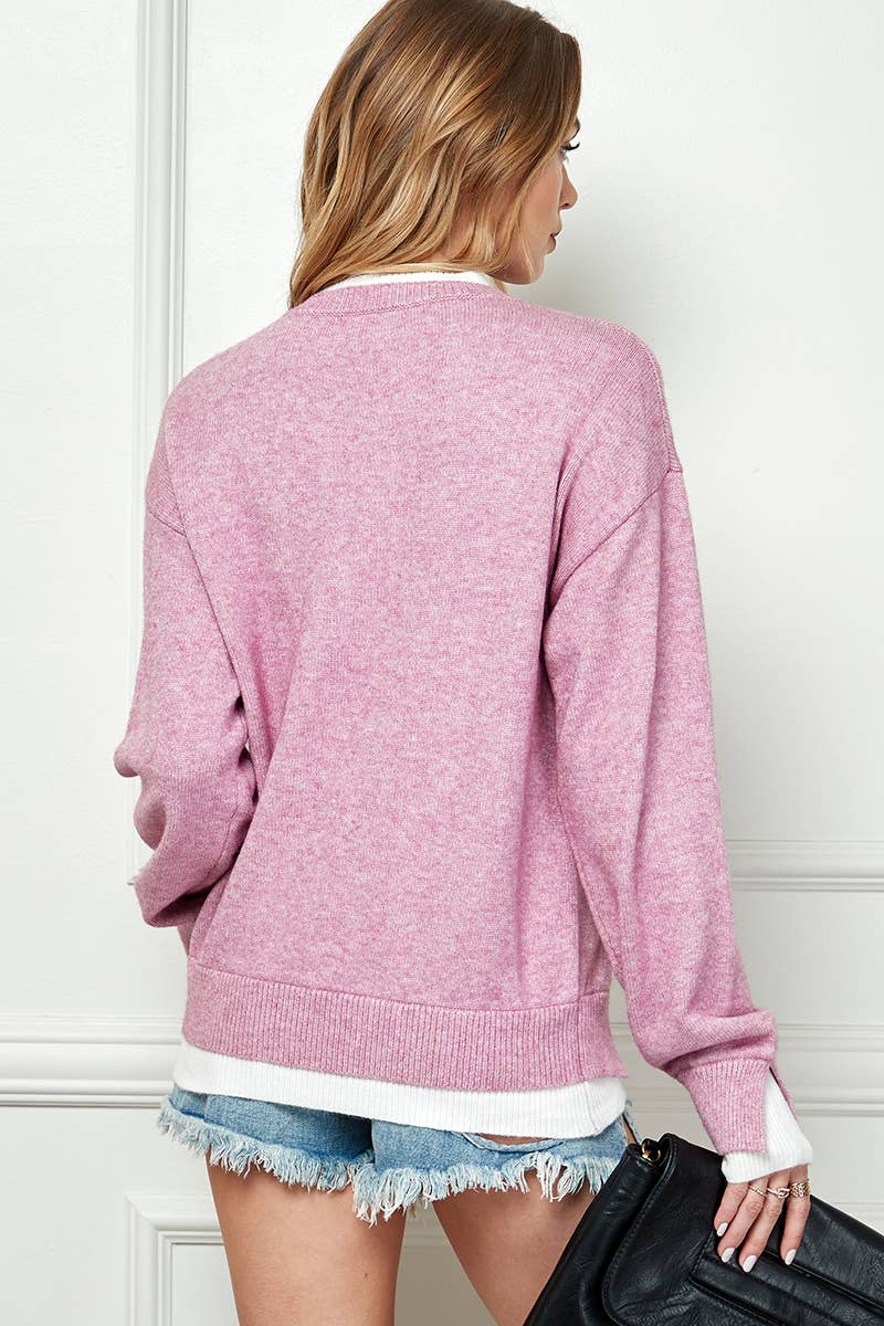 Cezele - Vendita all'ingrosso Maglione tricot - Donna - Maglione in maglia a maniche lunghe - 100% acrilico7