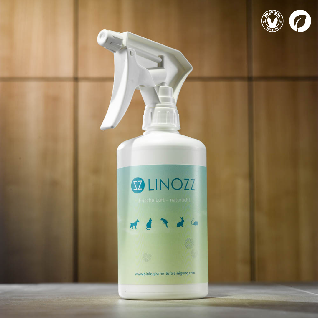 Sensedeck GmbH – Großhandel Haustier-Deospray – LINOZZ Animal Geruchsentferner 500 ml0