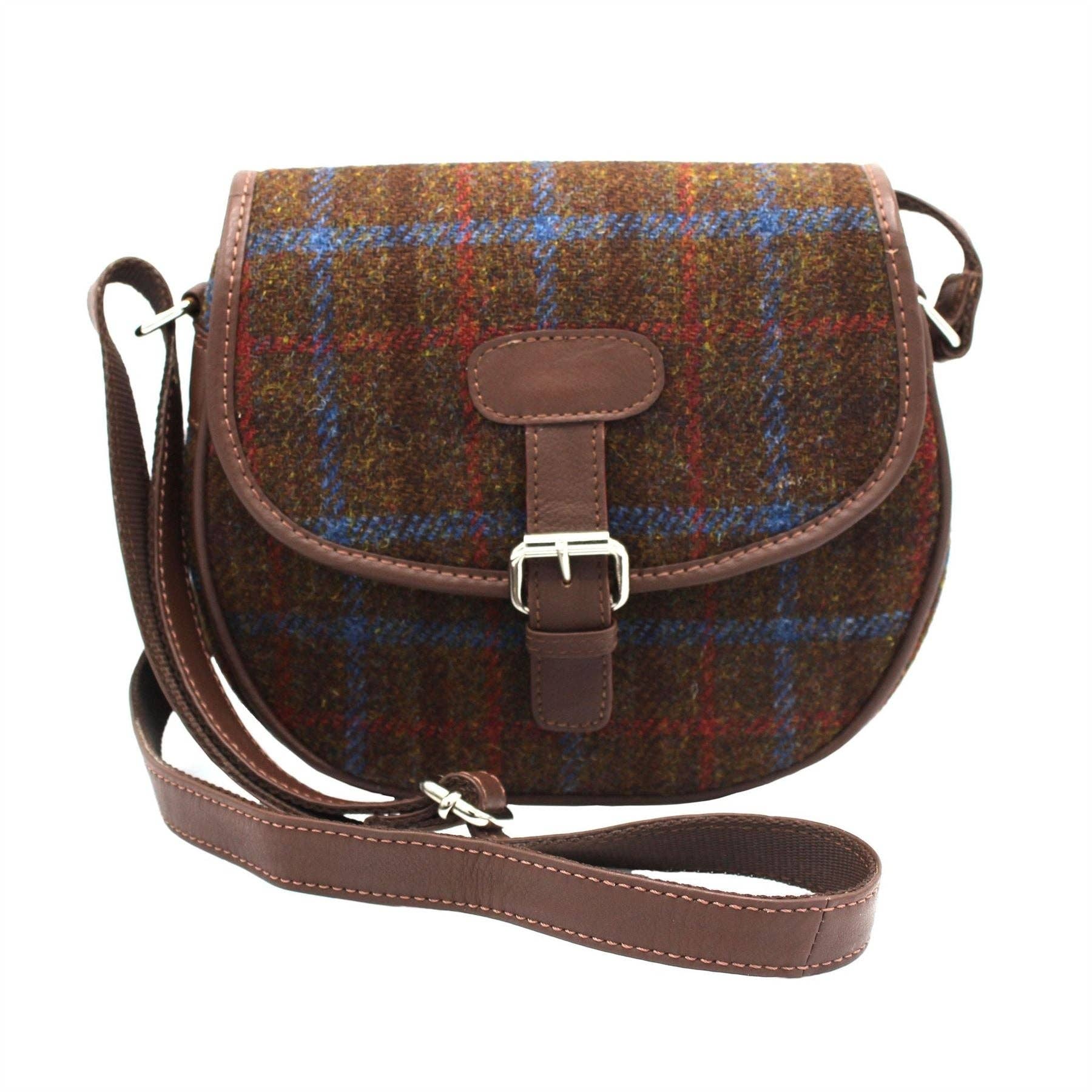 Heather Hats & Accessories – wholesale Crossbody bag – Women's – Rowan Harris Tweed Saddle Bag ZB0831