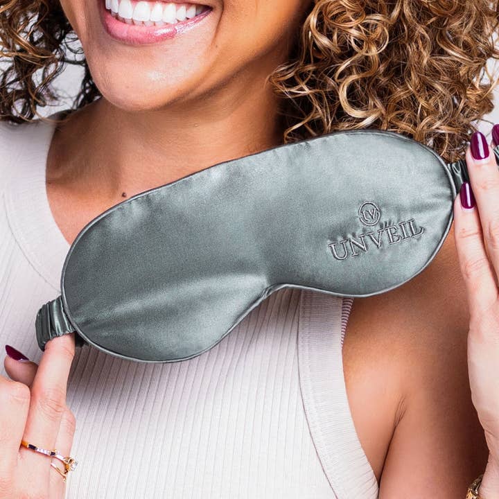 Dreamscape Mulberry Sleep Mask for wholesale by Unveil Hair Care