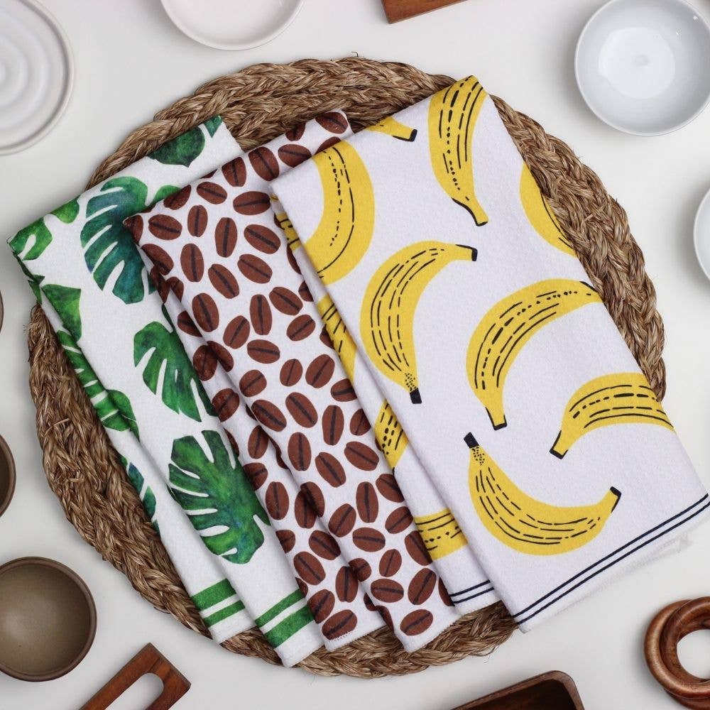 Render Goods - Wholesale Tea towel - Monstera Plant Dish Towel - 16''x24''4