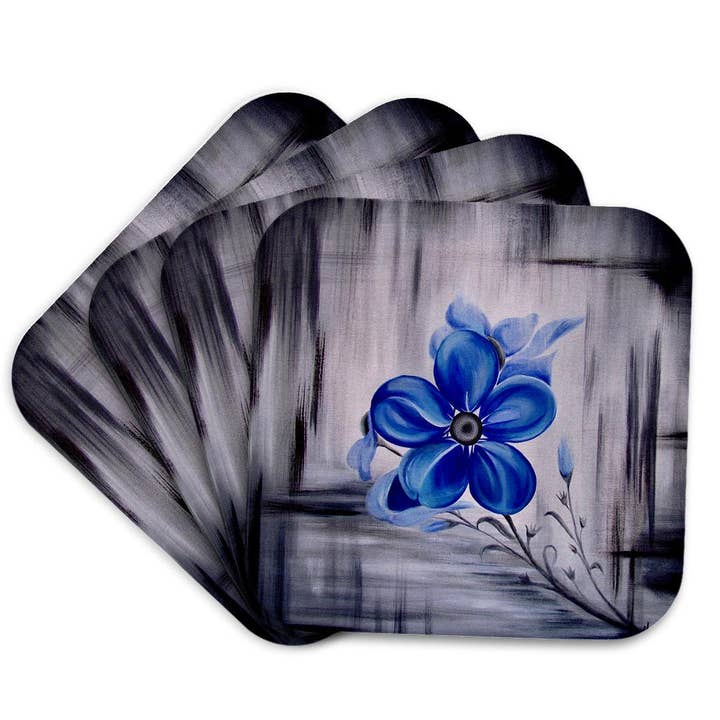 3dRose - Wholesale Coasters - 3dRose, Image of a forget me not flower, Coaster7