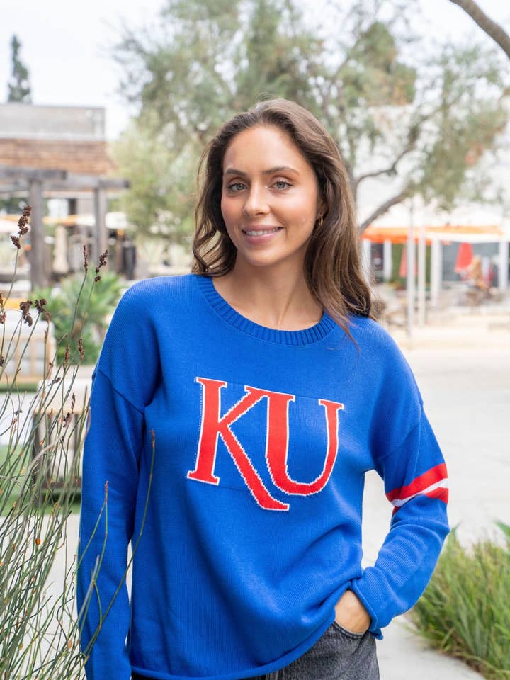University of Kansas Long Sleeve – Jayhawks for wholesale by Newport Knits