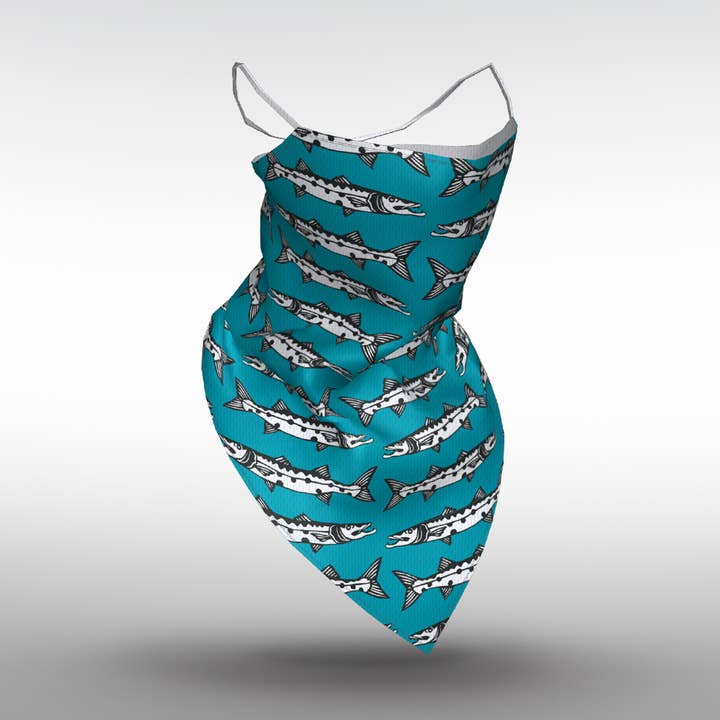 Neck Gaiter w/ a twist-Cuda for wholesale by Graphic Empire