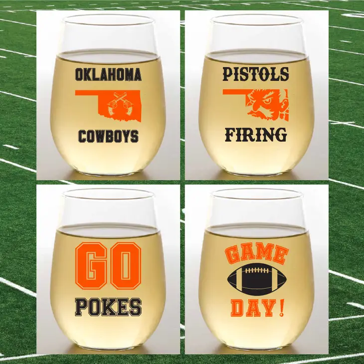 Wine-Oh! - Wholesale Wine Glass - CLOSEOUT ASSORTED Unbreakable Stemless Plastic Wine Glasses25