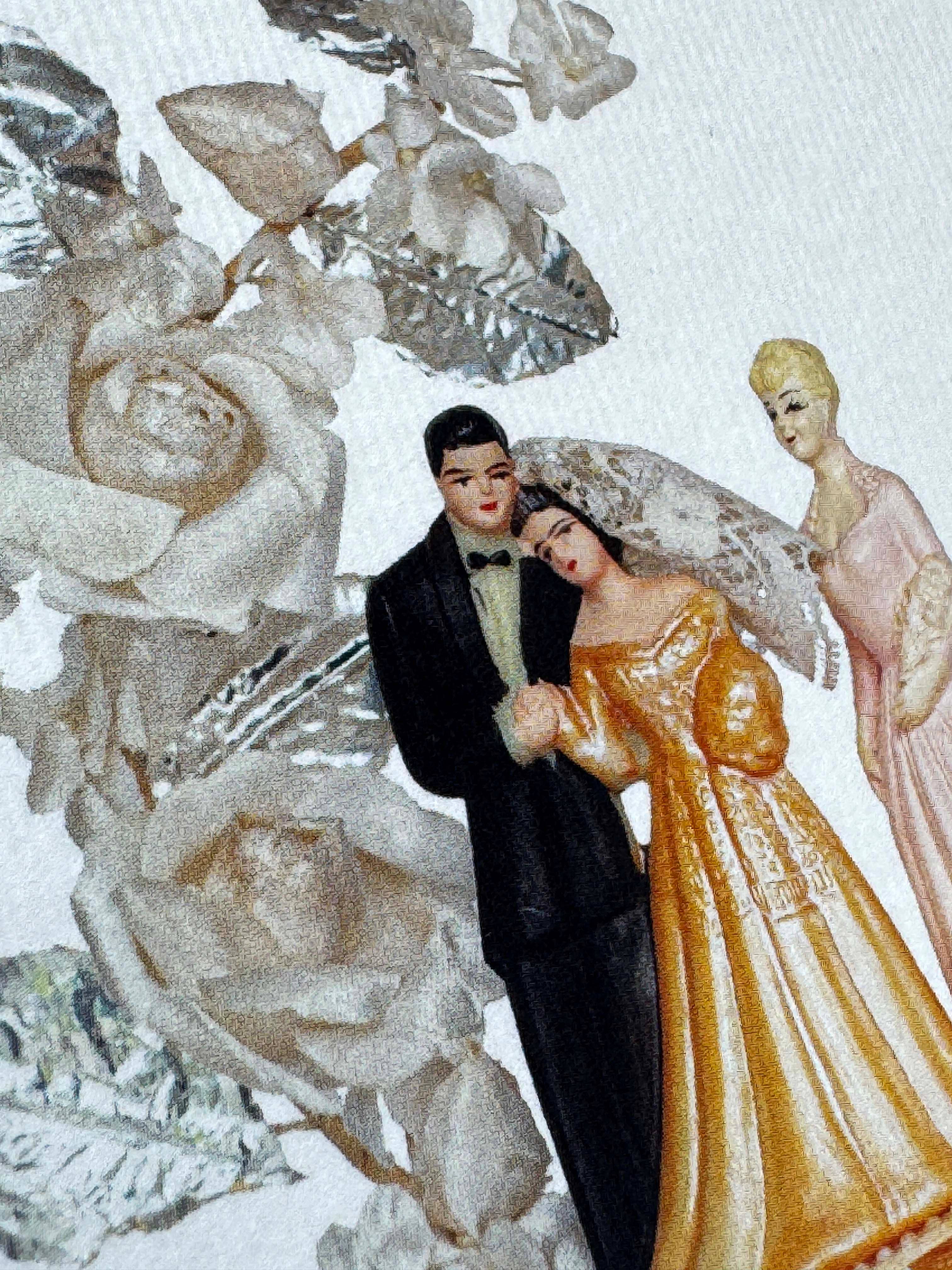 Canonbury Press – wholesale Wedding card – Wedding Cake Topper No.2 Greeting Card | Engagement1