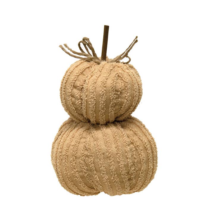 Mini Cream Pumpkin Stack for wholesale by The Hearthside Collection