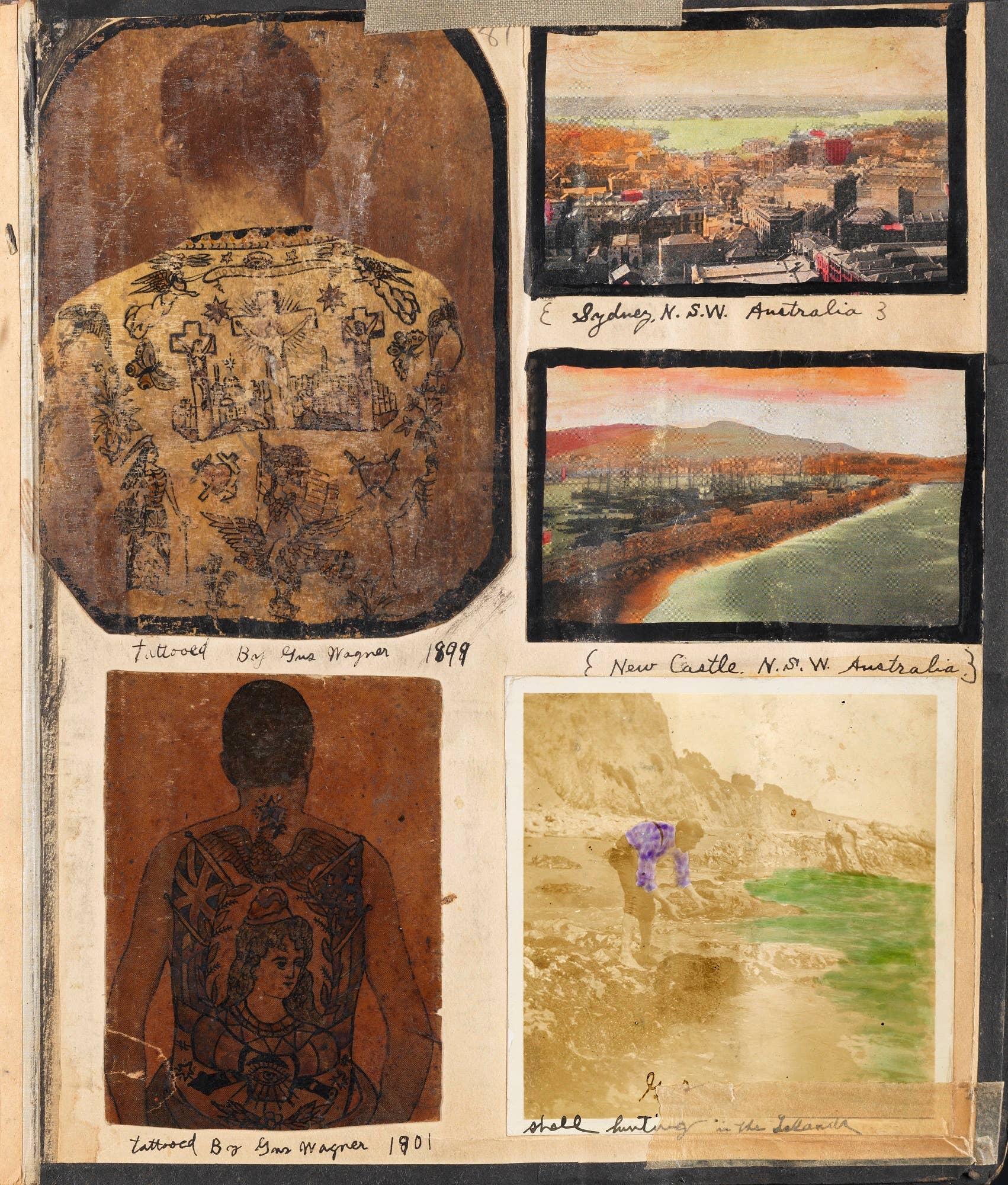 Schiffer Publishing - Vendita all'ingrosso Arts & Entertainment - Gus Wagner: Globe Trotter e tatuatore a mano8