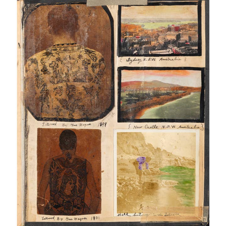 Schiffer Publishing - Vendita all'ingrosso Arts & Entertainment - Gus Wagner: Globe Trotter e tatuatore a mano8