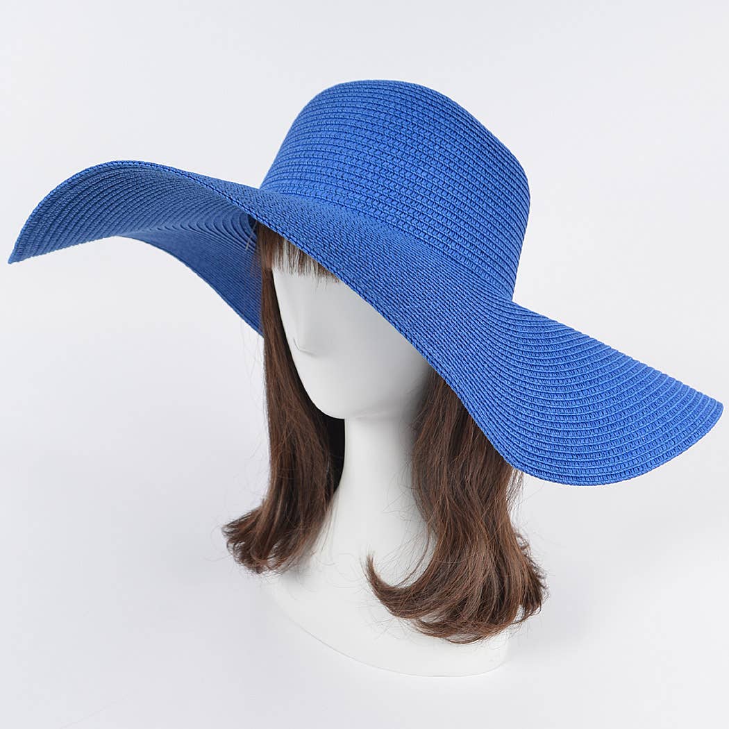 3AM BY H&D ACCESSORIES - Wholesale Straw Hat - Women's - Wide Brim Beach Hat0