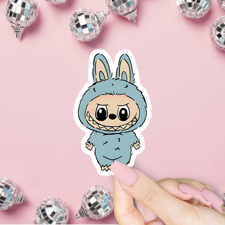 ShopSourSweetener - Wholesale Sticker - Labubu Sticker, Trinket, Just A Girl, Trendy Blind Box