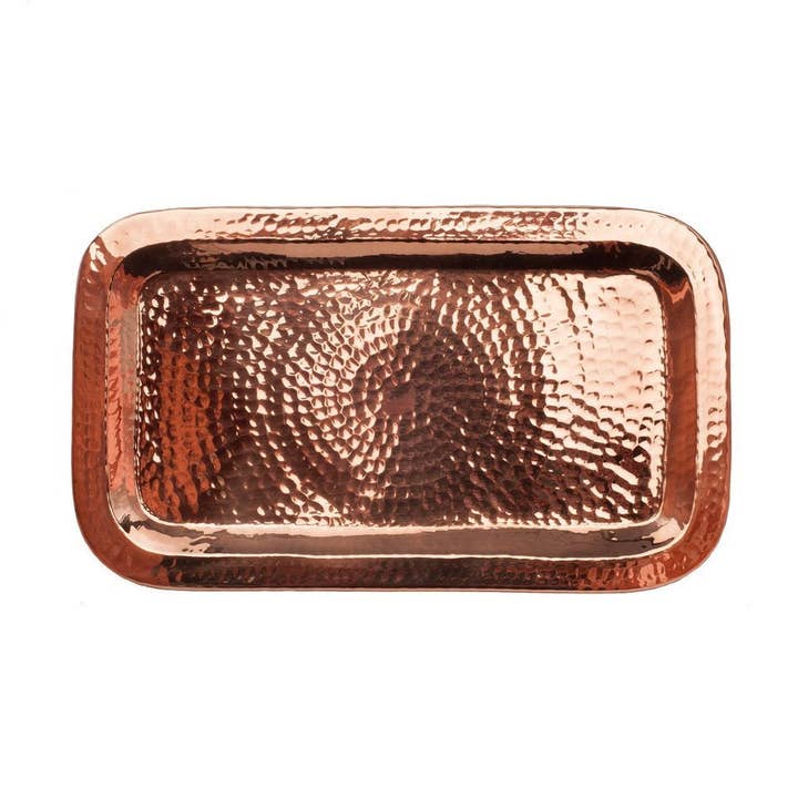 Copper Charolita Tray for wholesale by Sertodo Copper