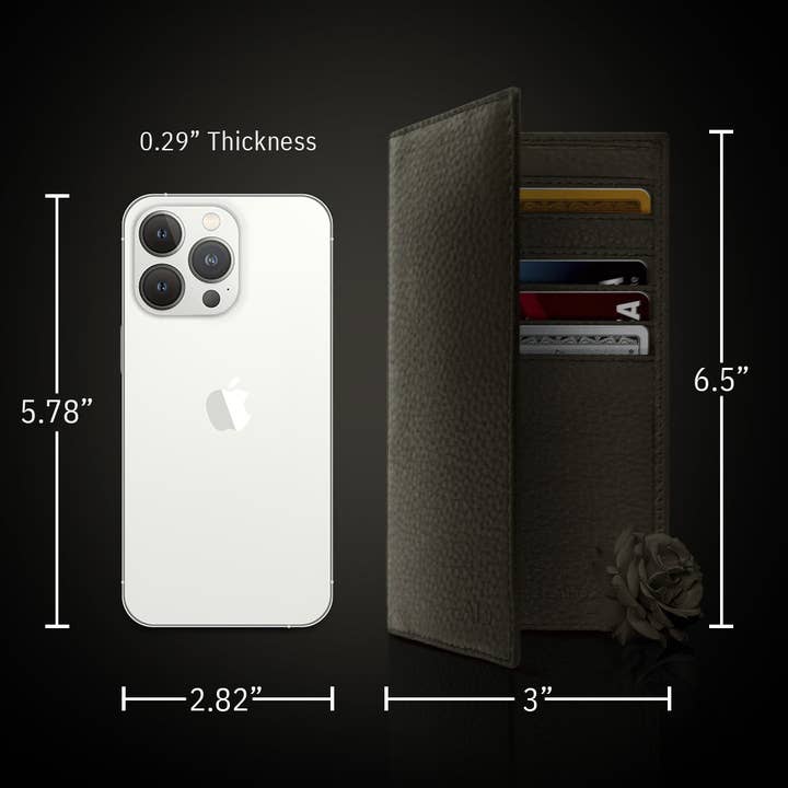 Access Denied Accessories - Wholesale Wallet - Unisex - Genuine Leather Checkbook Cover For Women &Men RFID Blocking87