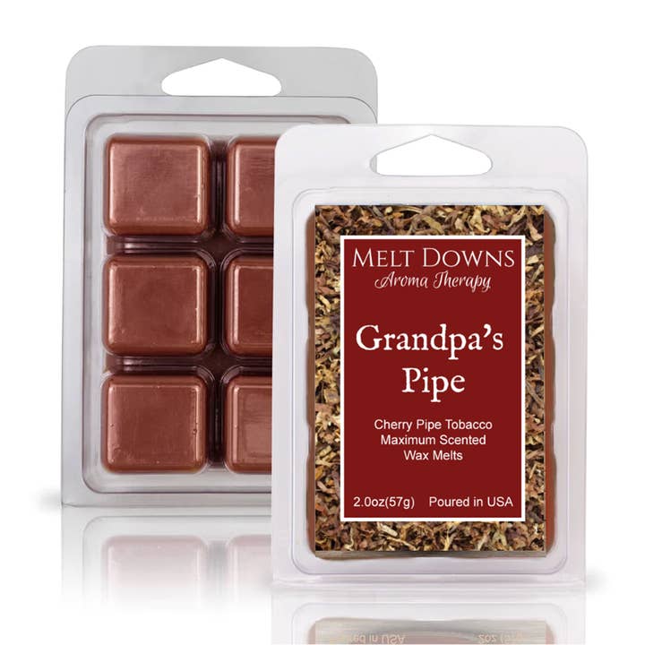 Pipe de Grand-père - Cire Fondue à Parfum Maximum - Tabac Cerise pour la vente par Melt Downs Aroma Therapy