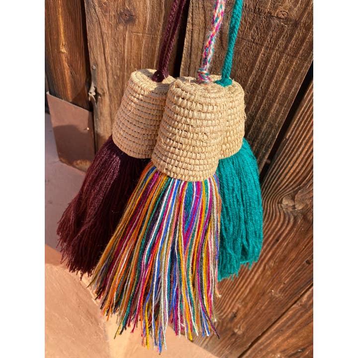 SOUK in the CITY - Wholesale Decorative Tassel/Wall Drop - XL Multi Tassel with Raffia Cup7