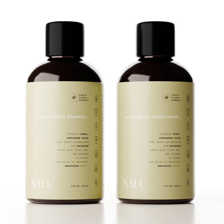 LARITELLE - Wholesale Hair Conditioner - NALU Organic Scalp Detox Shampoo & Conditioner Set0