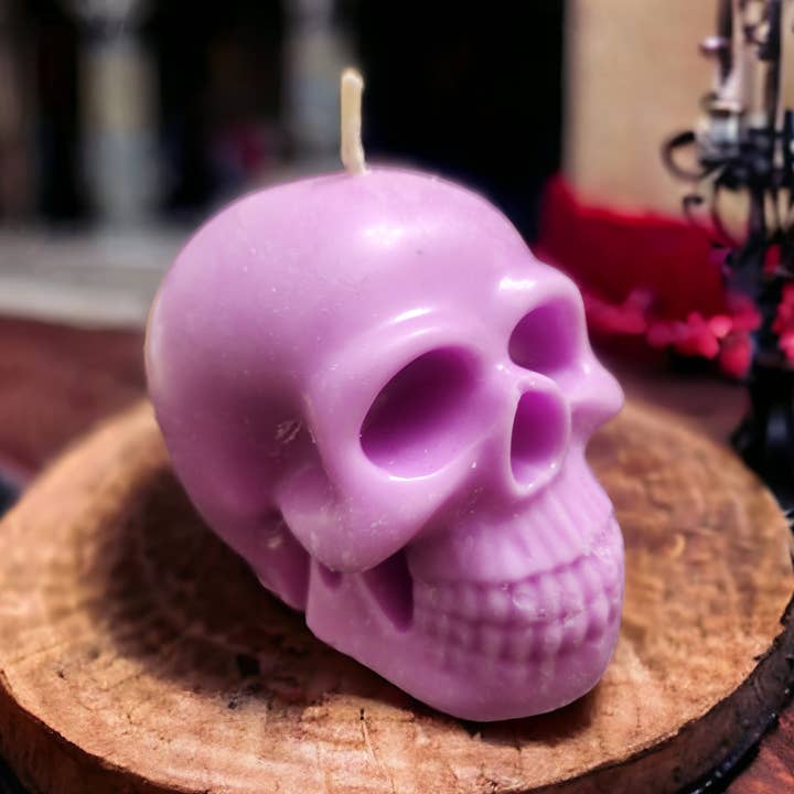 Vela de calavera grande para venta al por mayor de Crafted Mayhem