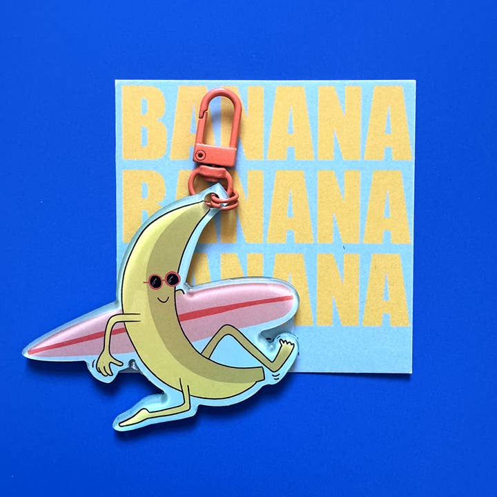BANANA keychain for wholesale by Mariisoré