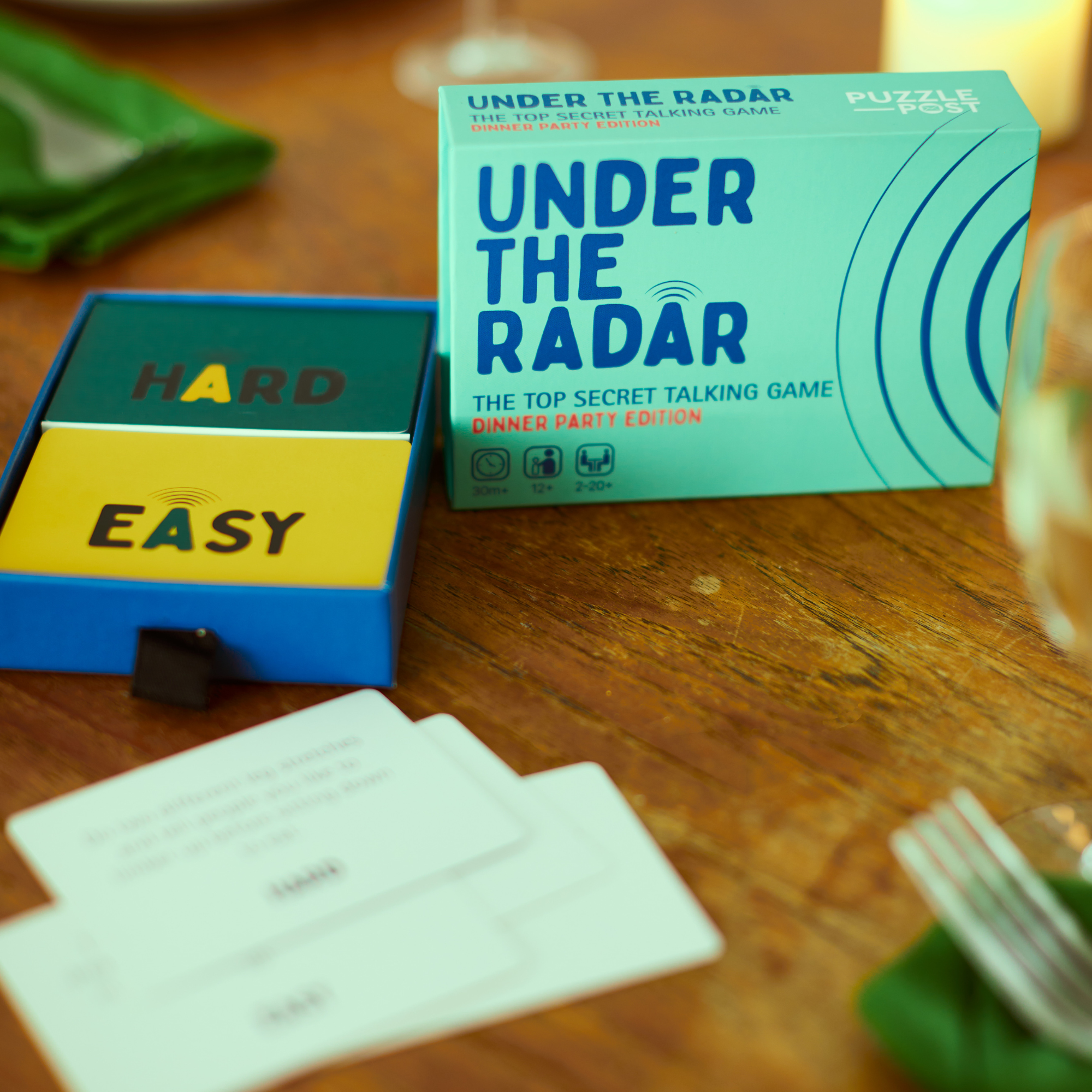 Puzzle Post Games - Wholesale Card Game - Under The Radar - Dinner Party Game2