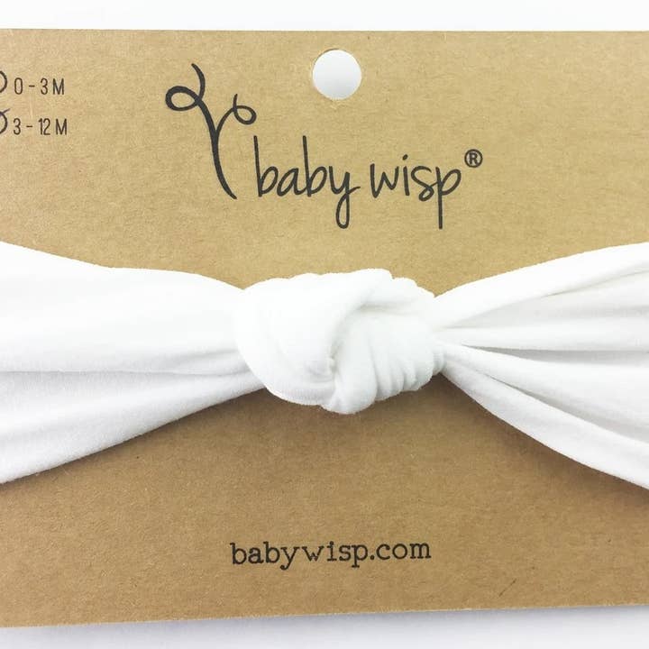 Baby Wisp - Wholesale Fashion Headband - Baby - Nylon Knotted Turban Knots Baby Infant Headband