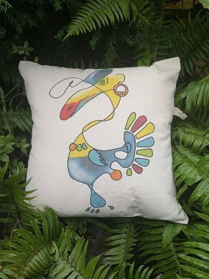 Fronha de lona Toucan por atacado de Alshiref Design and Print LLC