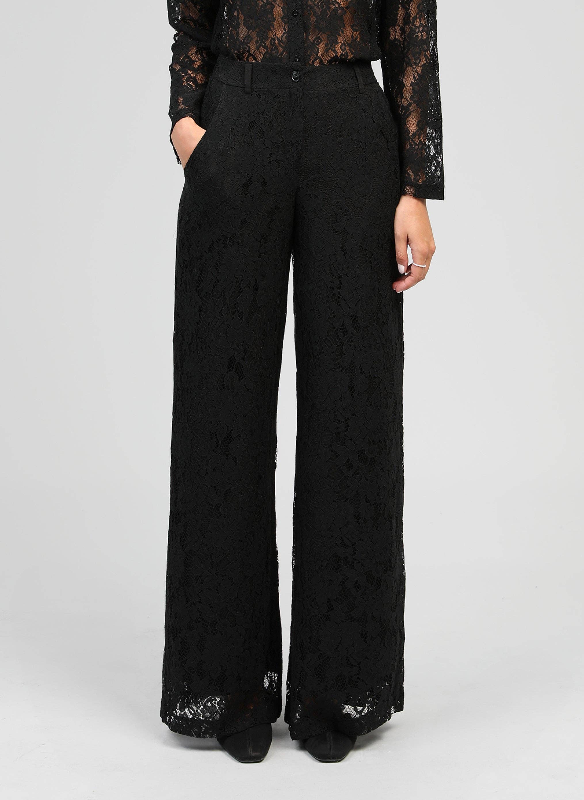 An'ge - Wholesale Pants - Women's - PABLONA black pants1