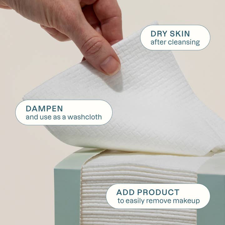 Cliganic - Wholesale Face & Body Wipes - Clean Face Towels XL2