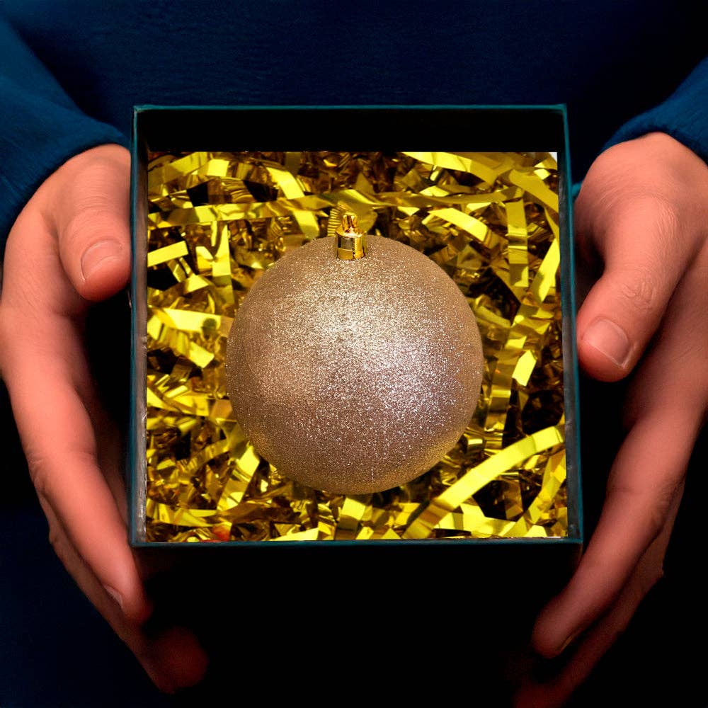 Emartbuy – wholesale Ribbon – Gift wrapping – Metallic Shredded Tissue Paper for Packaging and Decor - Gold3