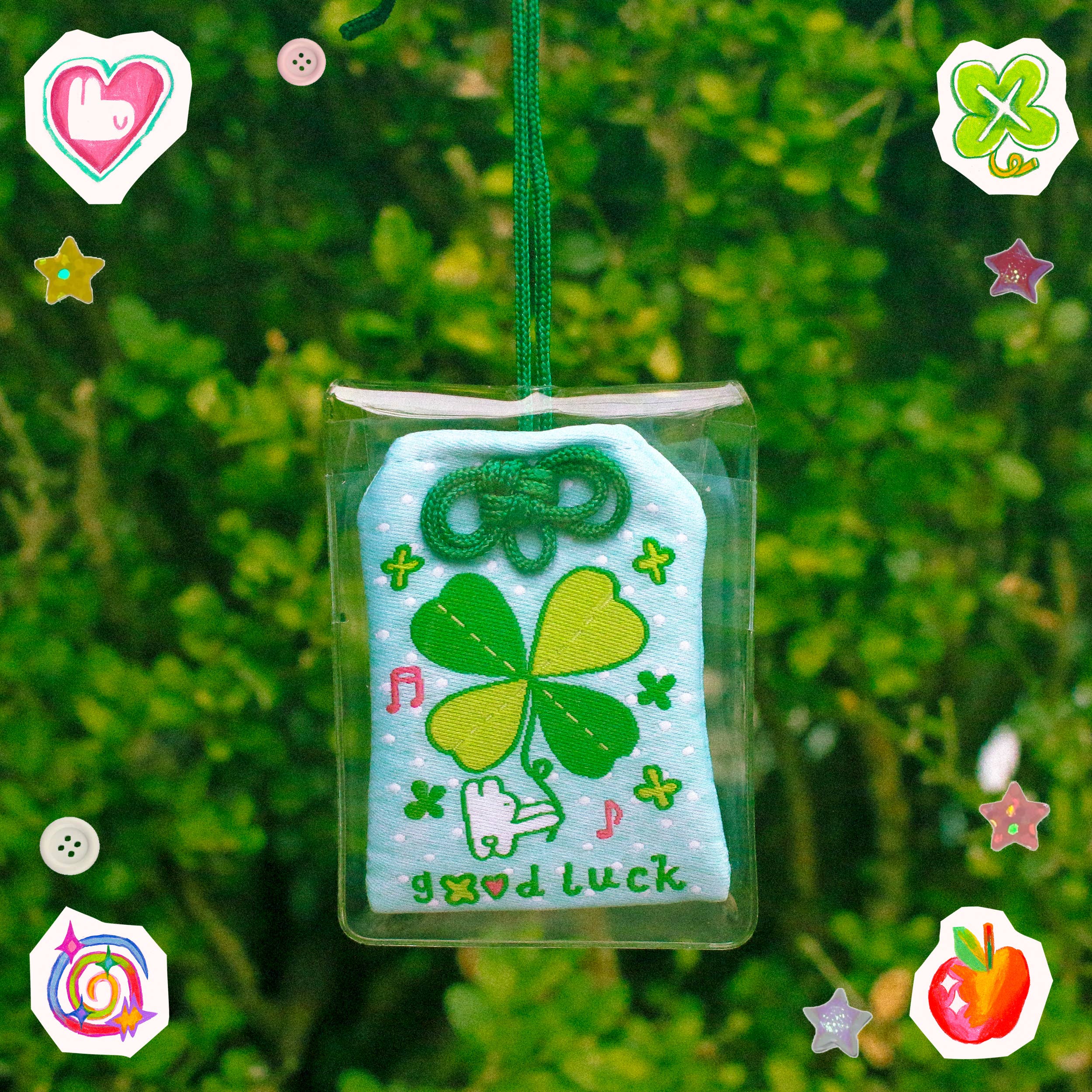 Odd Rabbits - Vente Porte-clés – unisexe - Porte-bonheur Omamori0