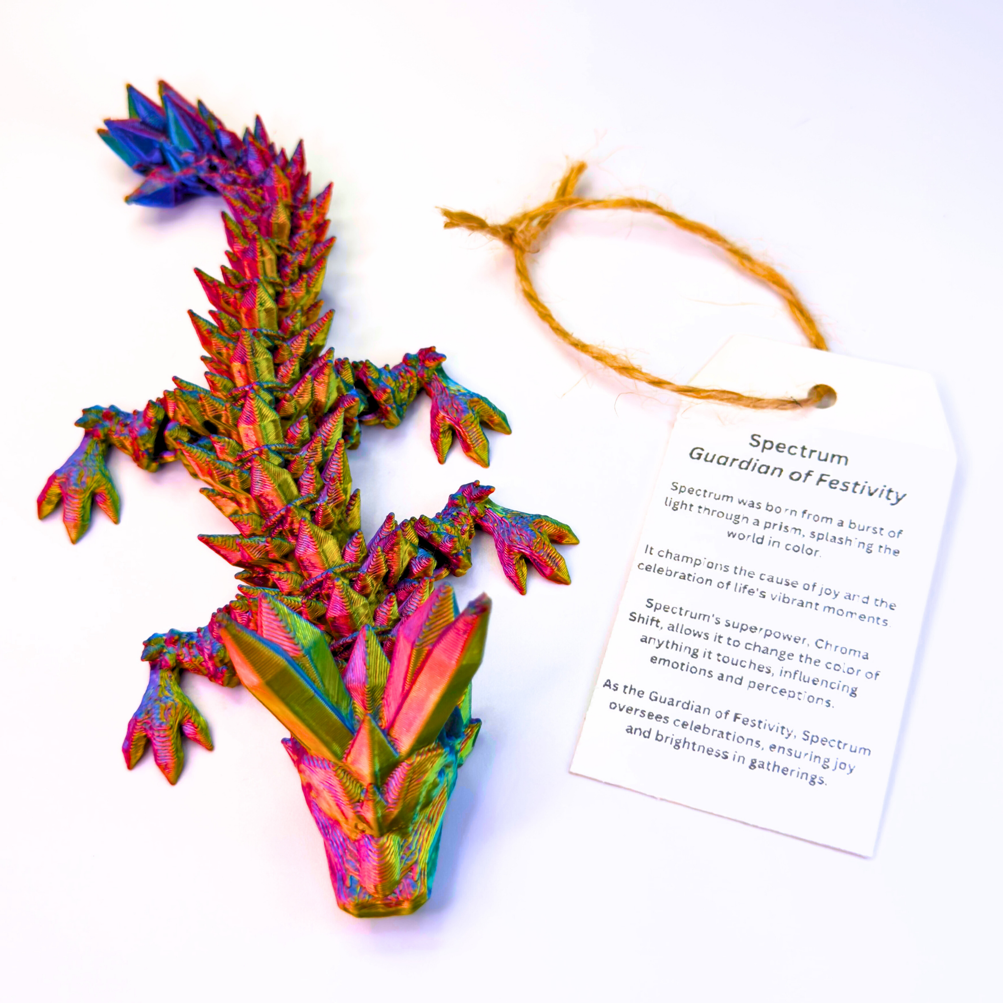 Dragon Fidgets - Wholesale Fidget Toy - Kids - 6IN Baby Crystal Dragon & Optional 4IN Egg, Fidget Toy7