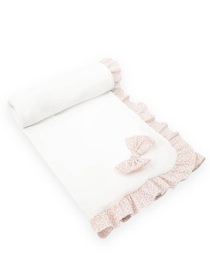 Ecru Bomullsvelourfilt Beate för wholesale på Faire0