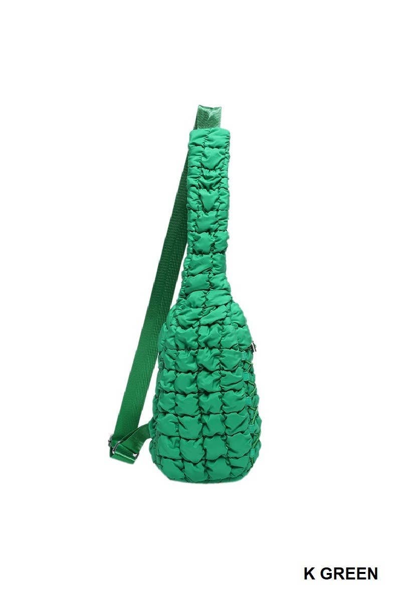 Vanilla Monkey – Engroshandel Crossbodytaske - Dame – Quiltet Puffy Crossbody slyngetaske1