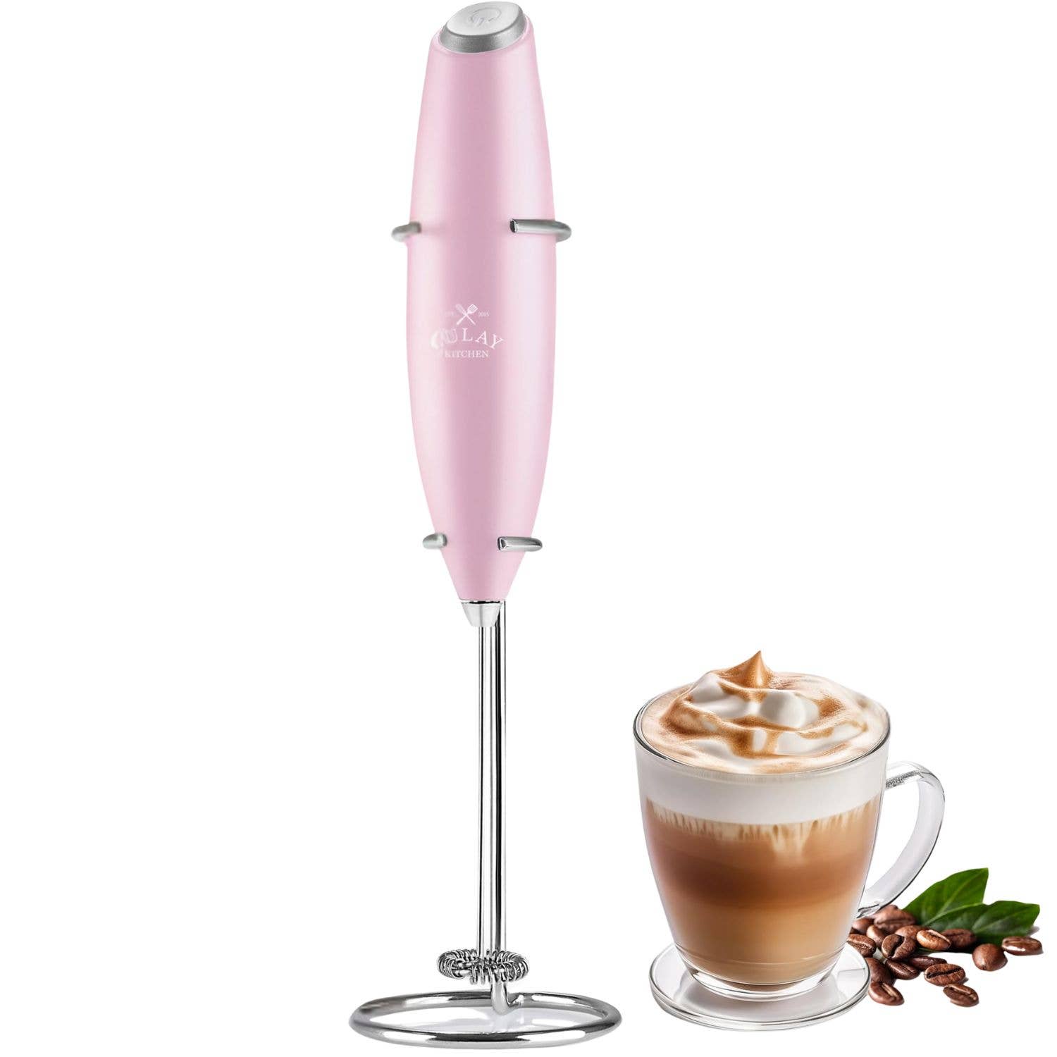 Zulay Kitchen - Wholesale Kitchen Tool/Gadget - Powerful Milk Frother Handheld by Milk Boss8