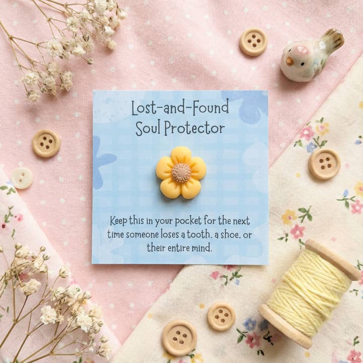 Flower Pocket Hug Keepsake Token For Teacher Appreciation for wholesale by Pocket Hugs Co