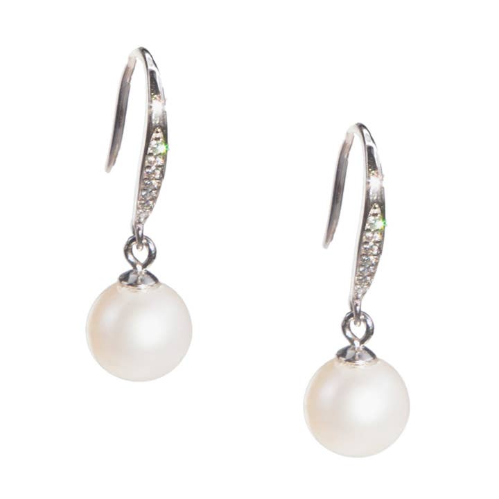 Boucles d'oreilles en perles précieuses pour la vente par Eden Jewelry