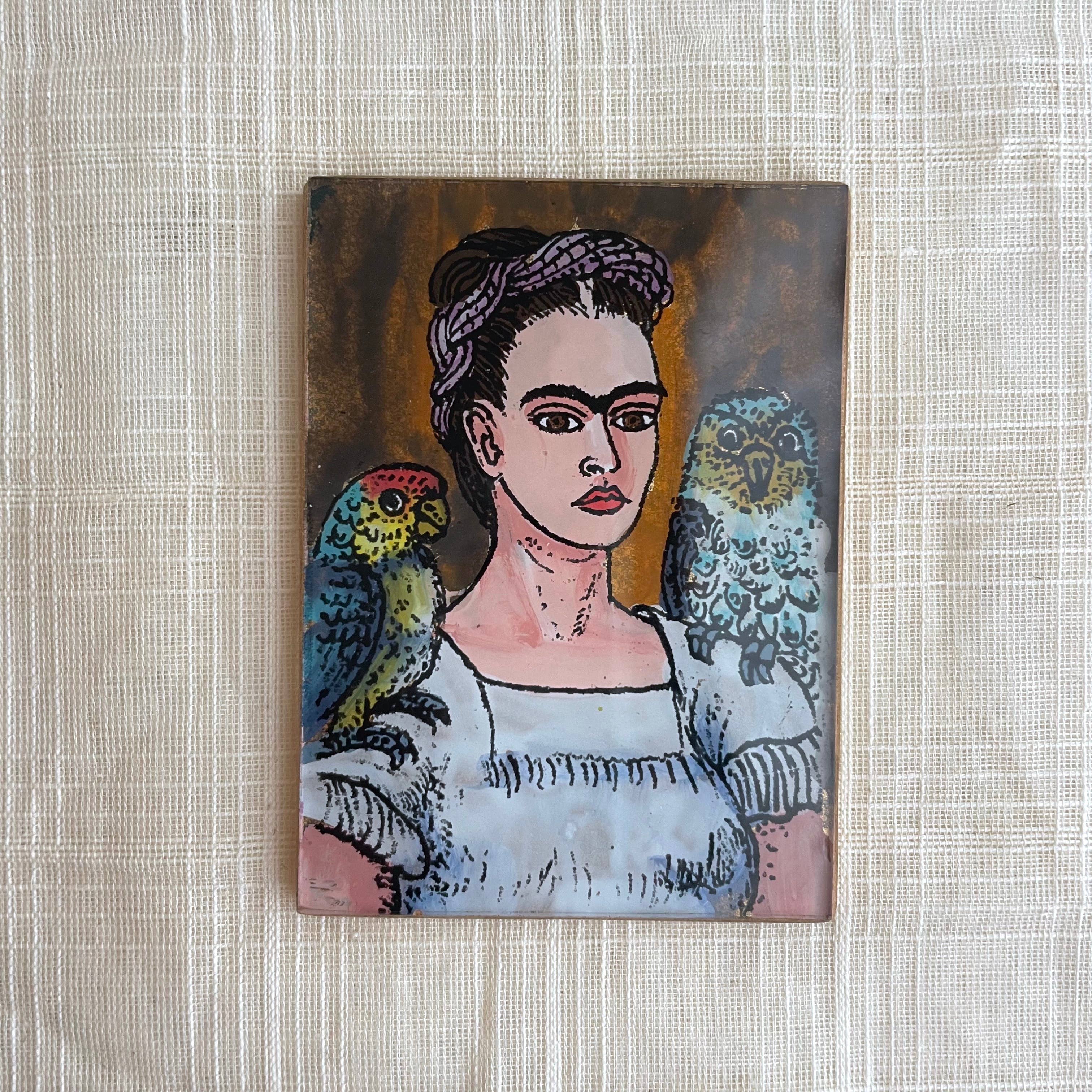 Tesoros Trading Company - Wholesale Compact Mirror - Purse Mirror Frida, Peru