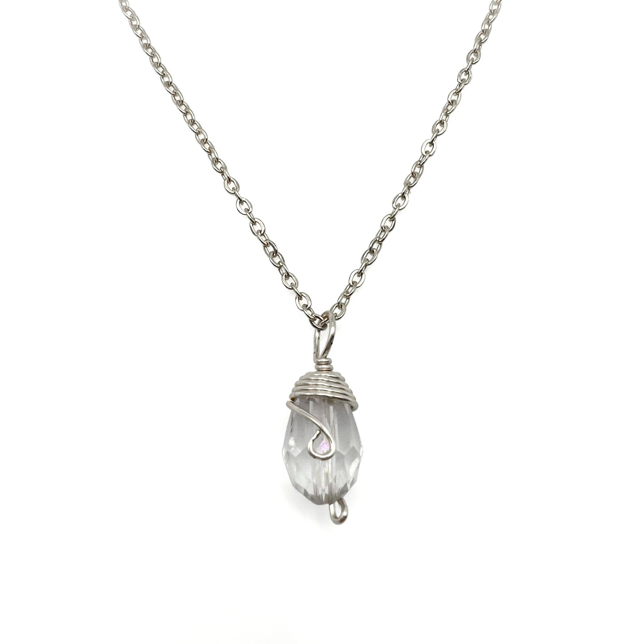 Alegria Accessories Inc. - Wholesale Pendant/Charm Necklace - Silver Birthstone necklace3