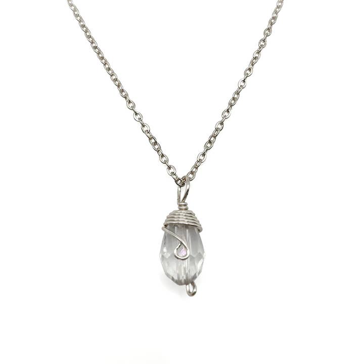 Alegria Accessories Inc. - Wholesale Pendant/Charm Necklace - Silver Birthstone necklace3