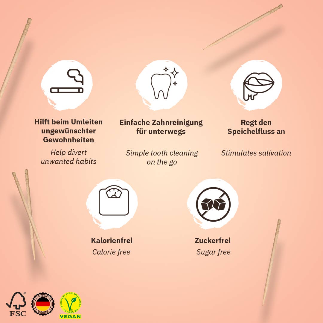 Wunder Zahnstocher - Wholesale Toothpick - TASTY PACK - TOOTHPICK WITH FLAVOR3