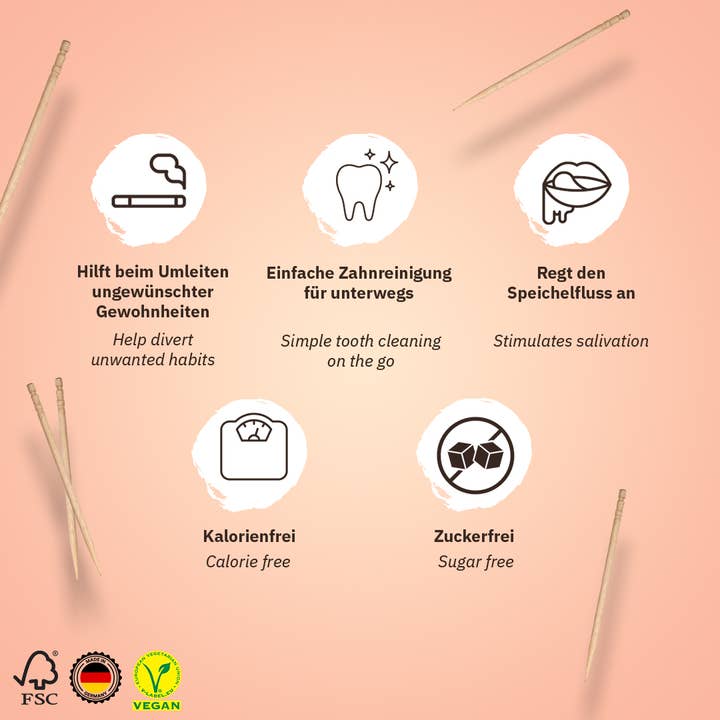 Wunder Zahnstocher - Wholesale Toothpick - TASTY PACK - TOOTHPICK WITH FLAVOR3