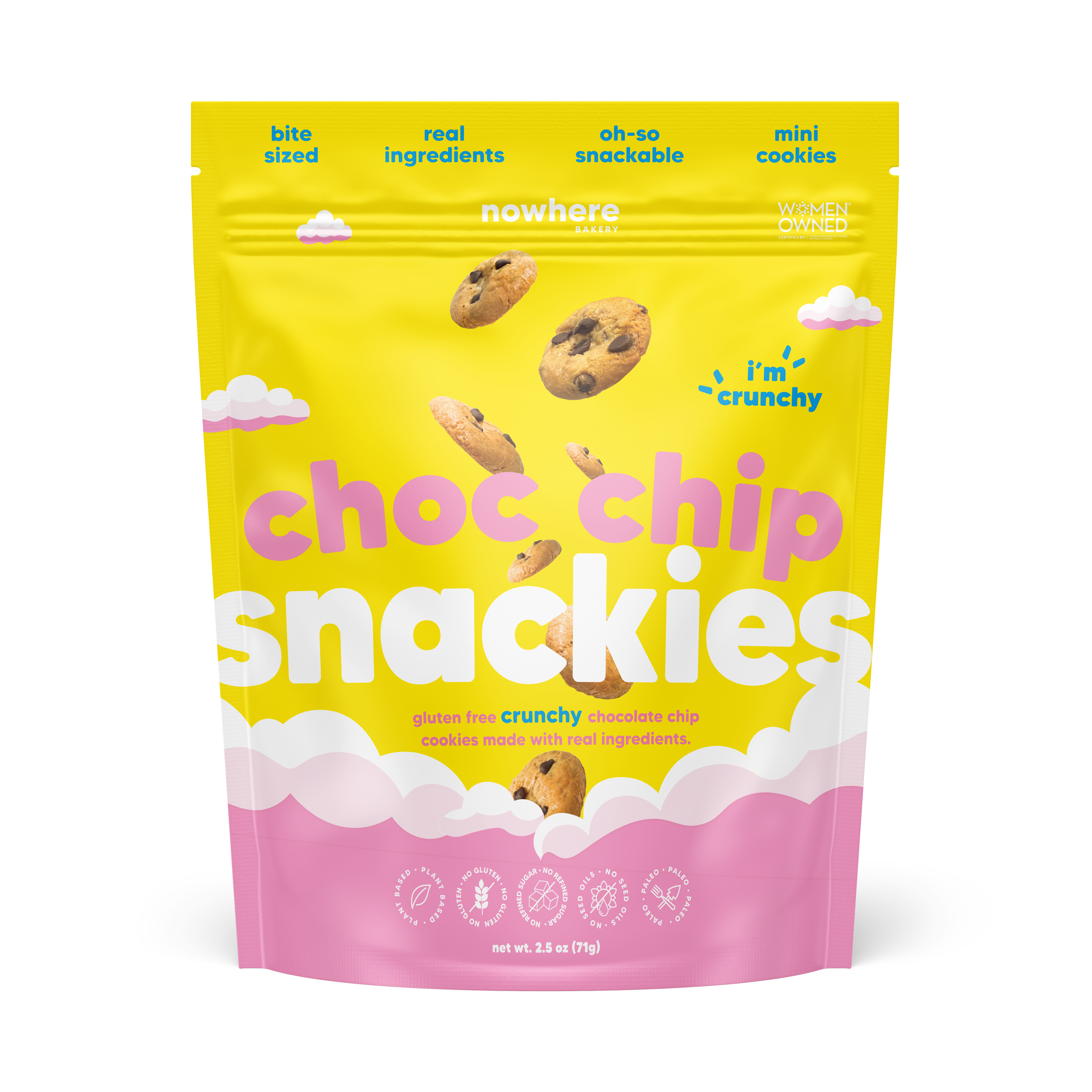 Nowhere Bakery - Wholesale Biscuit - Choc Chip Snackies1