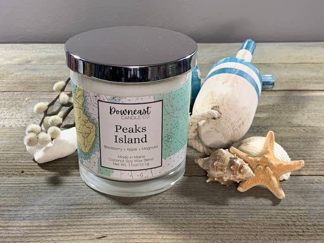 Downeast Candle Company - Wholesale Jar/Filled Candle - Nautical Chart Candles7