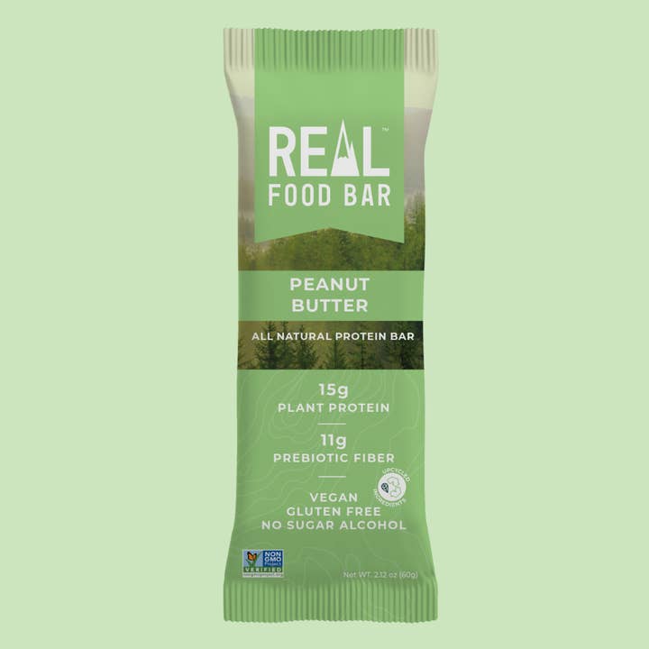 Real Food Bar - Wholesale Snack Bar - Peanut Butter Protein Bar - 12 Bar Pack (25.44 Oz)5